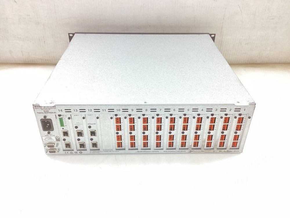 Biamp Tesira Server-IO AVB - Loaded (Configuration in description) (D)
