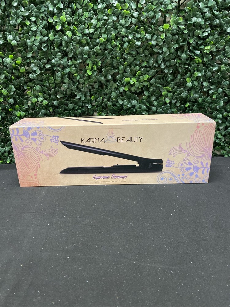 Karma Beauty Supreme Ceramic Flat Iron.
