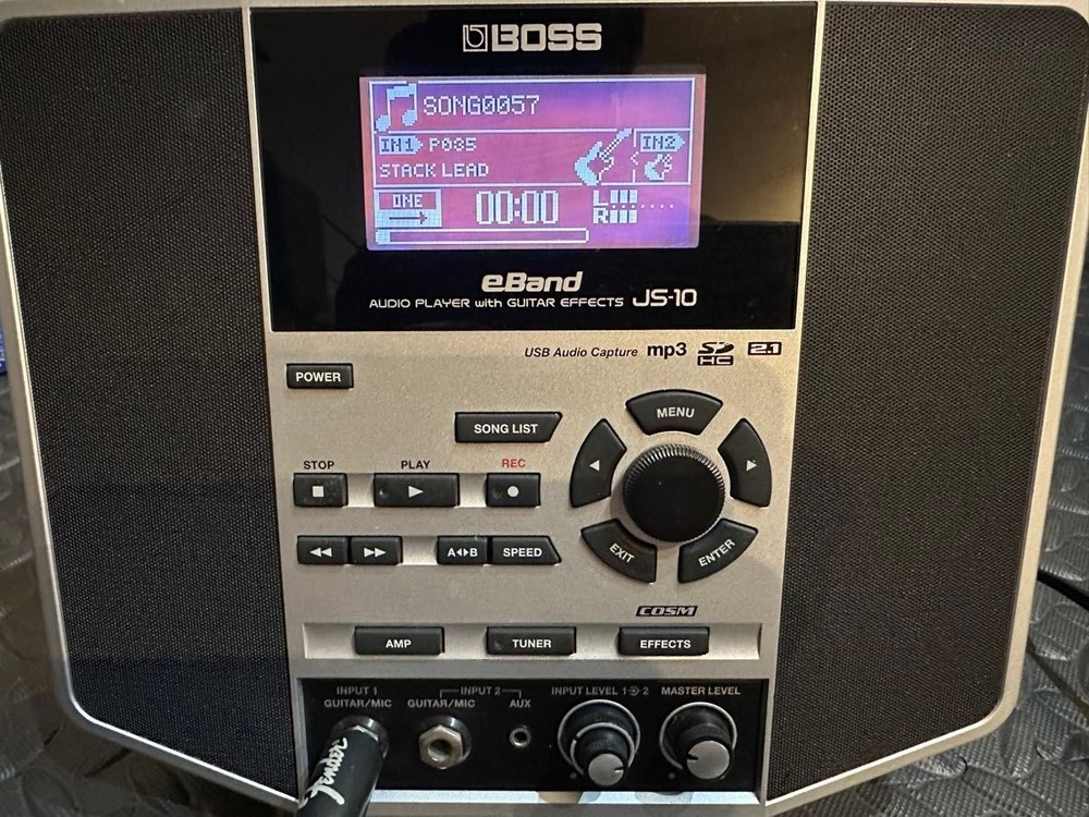 BOSS JS-10 Audio Player with Guitar Effects Multi-Track Recorder