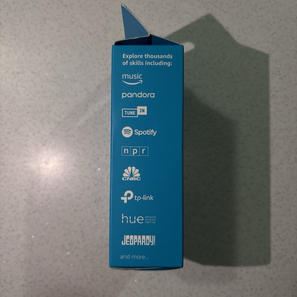 Amazon Echo Input Voice Control Speakers - White Open Box