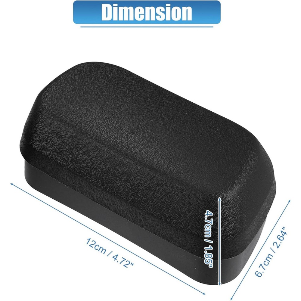 For Dodge Ram Crew Cab Running Board End Cap 68193113AA Replacement 2-Pack