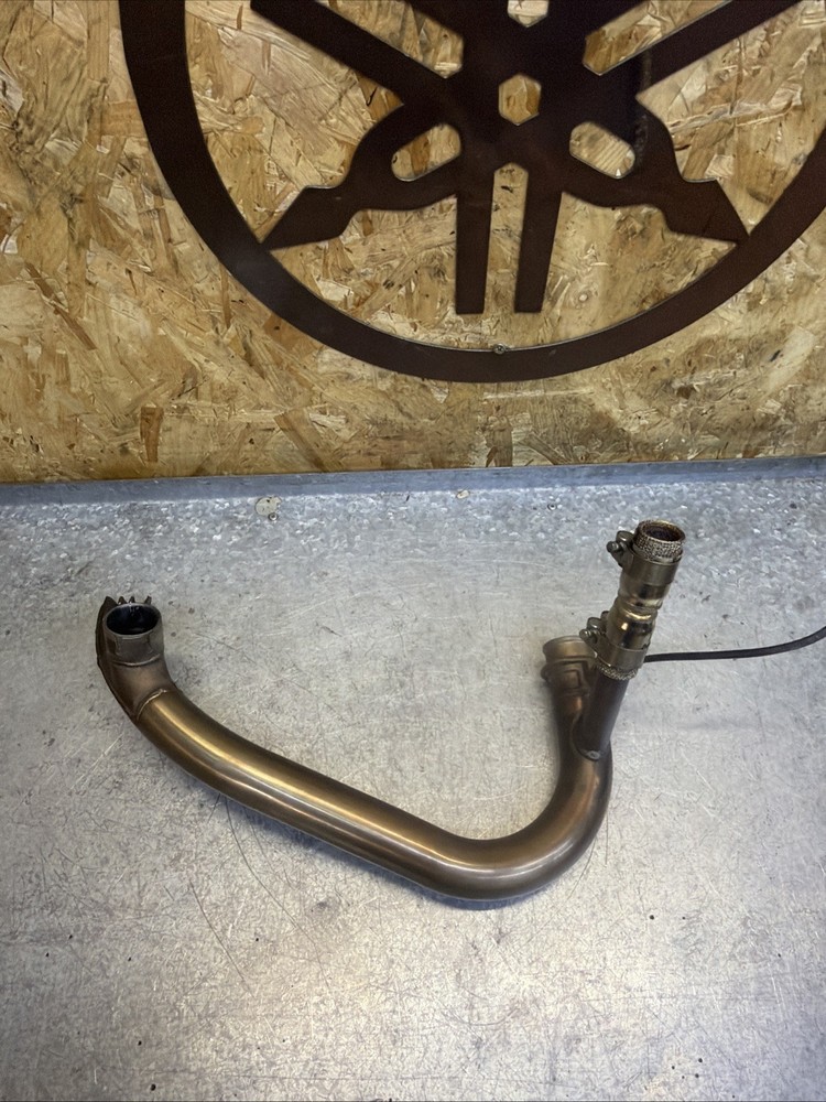Triumph Thruxton 1200 R 2017 Left Header Pipe Down Pipe OE 7200 Miles Genuine