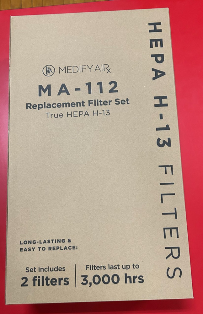 Medify - Genuine Replacement Filter Set for MA-112 Purifiers - Pre, HEPA, Carbon