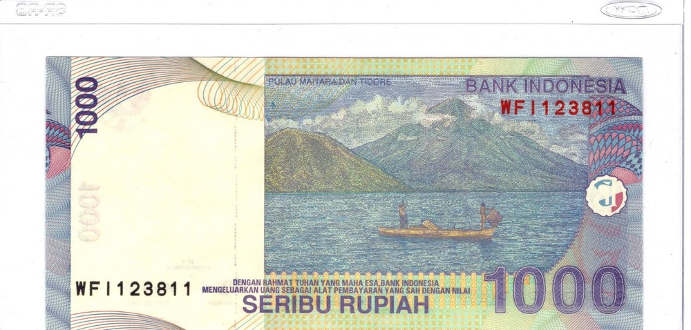 Indonesia 1,000 Rupiah 2012 UNC WFI123811