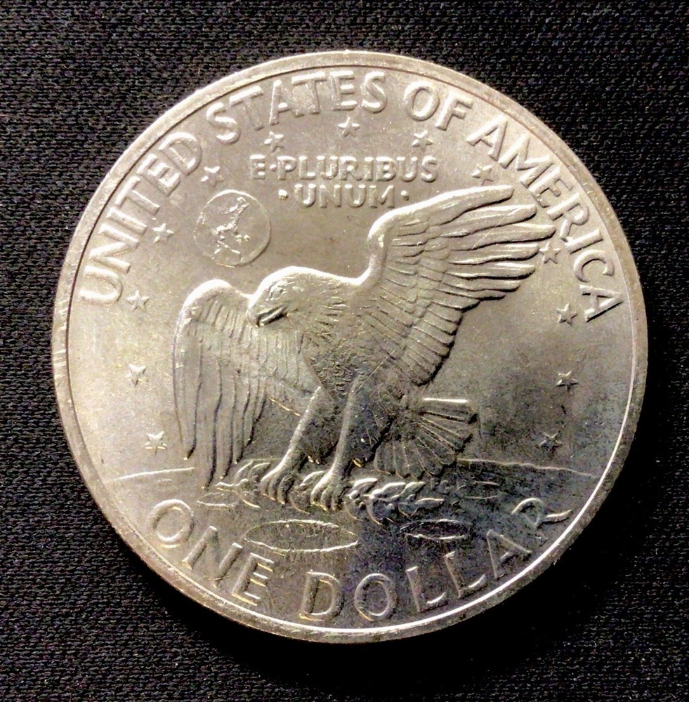1971 S Eisenhower Silver Dollar UNC! ENN Coins