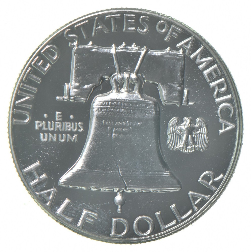 1960 Proof Franklin Half Dollar