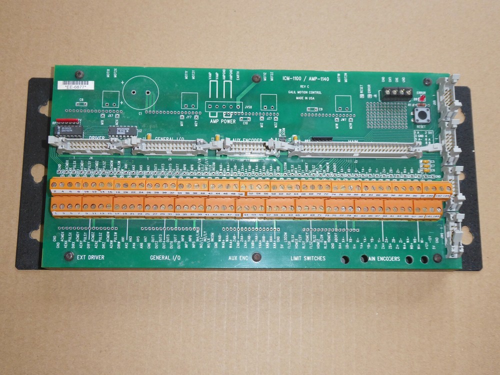 Galil ICM-1100 AMP-1140 Motion Controller Interface for DMC Controllers