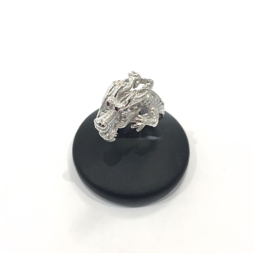 925% Silver Dragon Ring, Rhodium Plating - AN25/A
