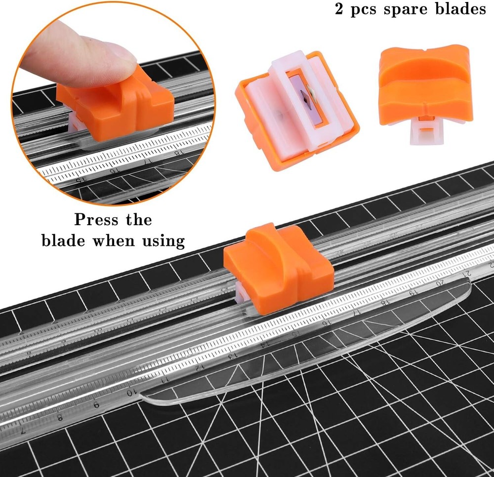 Comprehensive 23PCS Craft Tool Set with Paper Cutter for Vinyl Projects