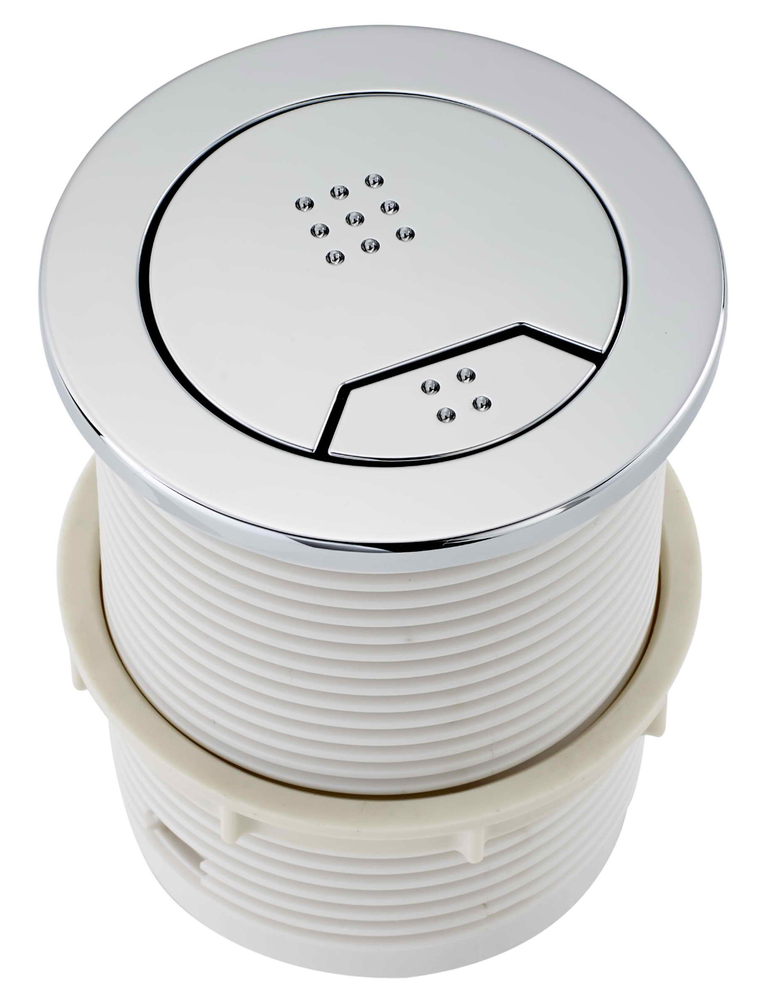 Tavistock VORTEX Dual Flush Air Toilet Cistern Push Button Pneumatic
