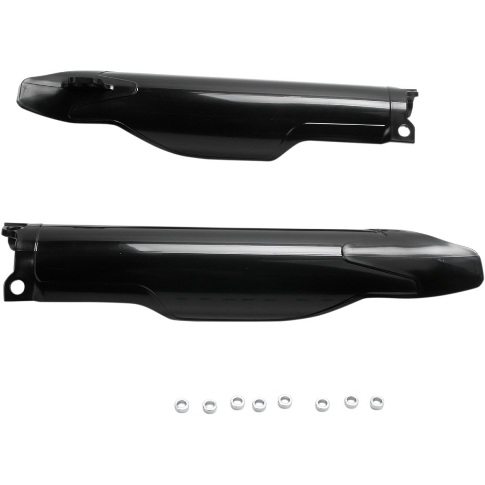 Acerbis Lower Fork Covers - Black - 2141760001