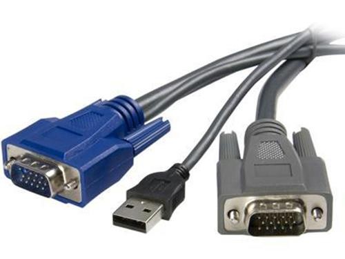 Startech 6 Ft Ultra-thin Usb Vga 2-in-1 Kvm Cable - Taa