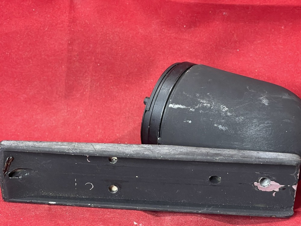 Vintage Airpath Aircraft Compass w/ Mount Base & Lighted Hood Pilot Cockpit