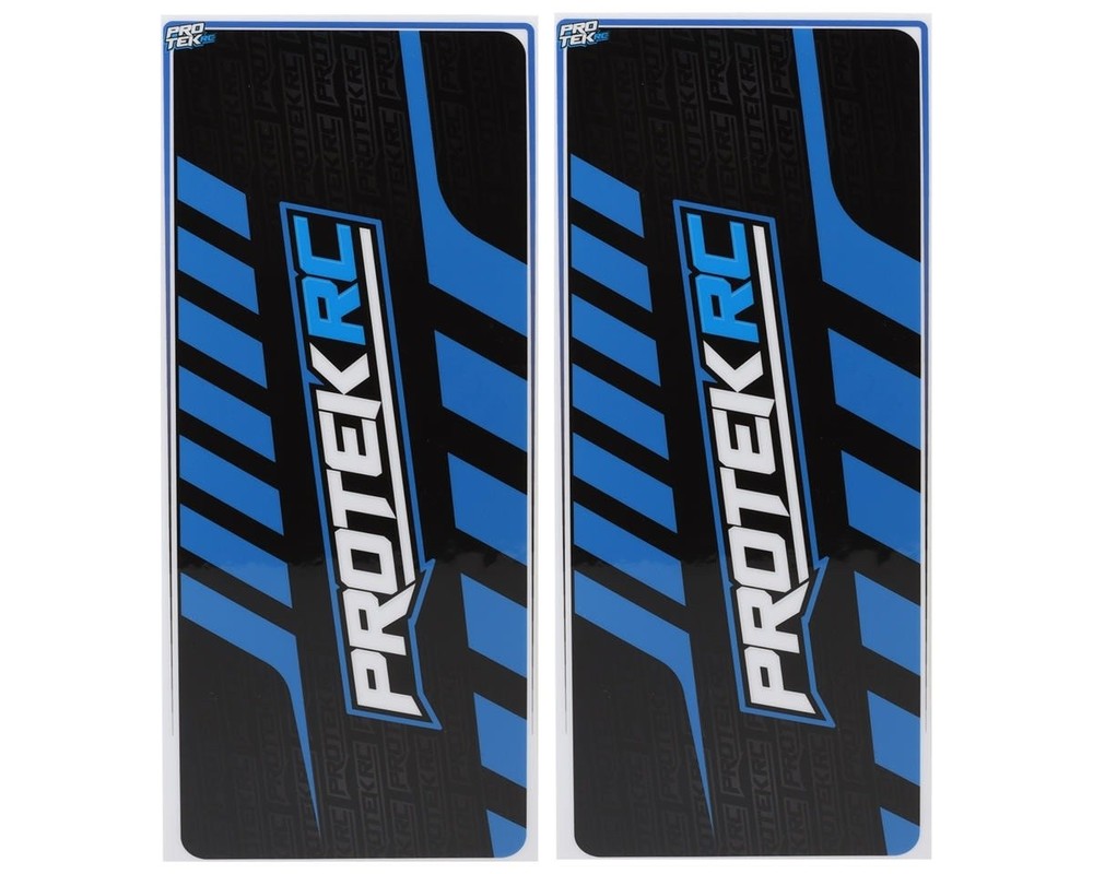 PTK-1102-24 PROTEK RC 2024 UNIVERSAL CHASSIS PROTECTIVE SHEET (BLUE/BLACK) (2)