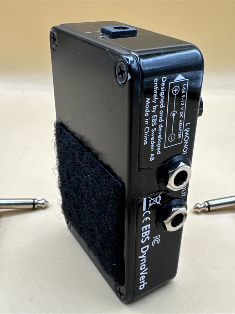 EBS DynaVerb Effect Pedal Guitar Reverb STUDIO EDITION Used