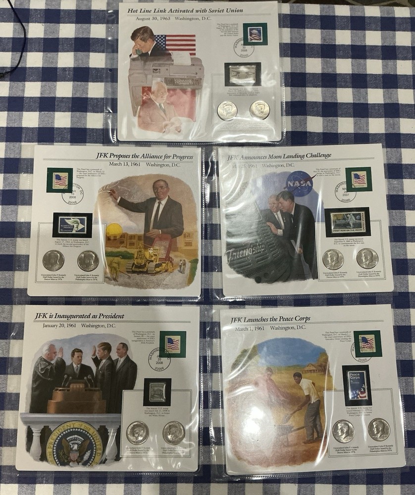 JFK Postal Commerative Society Pages