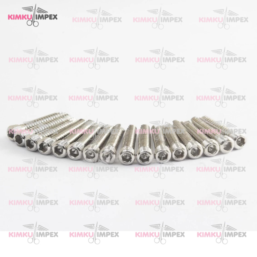3.5mm Locking Screws Self Tapping 120 Pcs Different Lengths by ZaBeel Industries