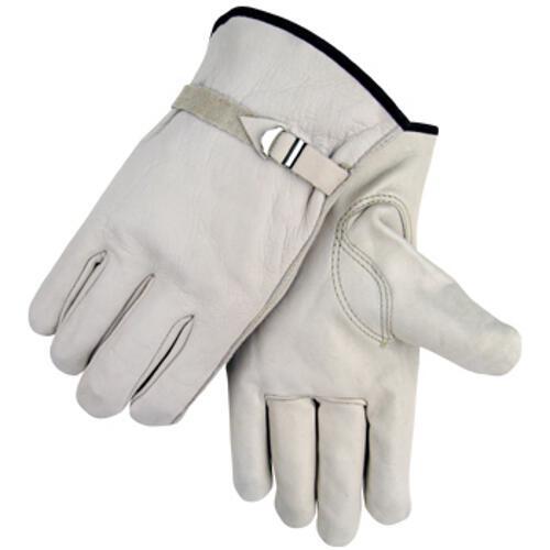 Black Stallion 96 Standard Grain Cowhide Driving Gloves Pull StrapMedium