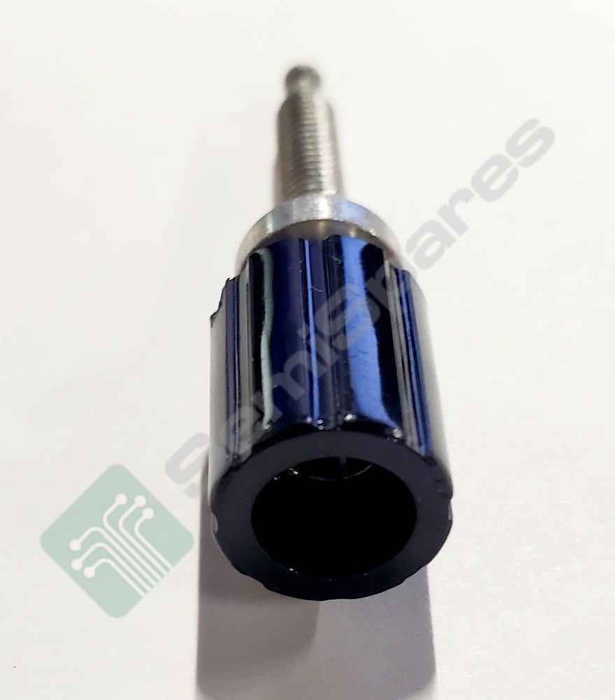 70 pcs. POMONA ELECTRONICS 3760-0 CONN BIND POST KNURLED BLACK