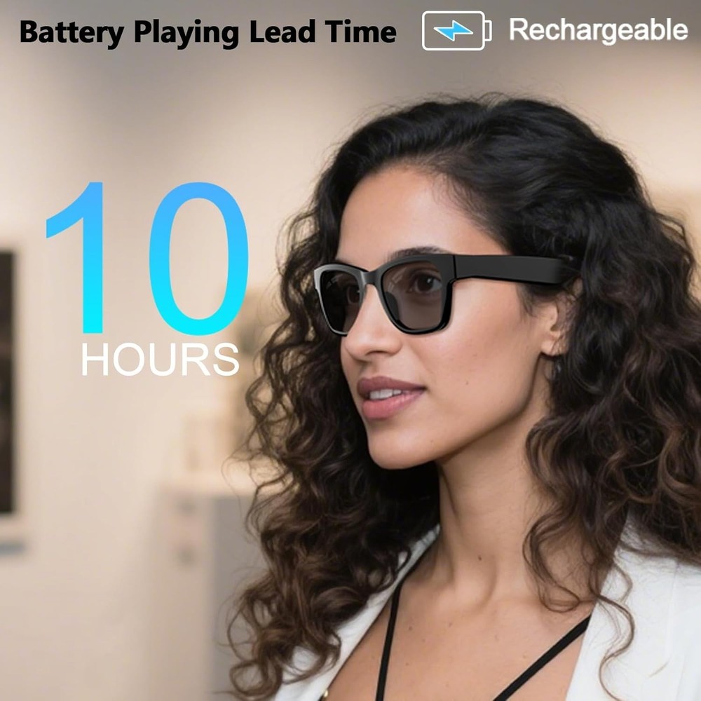 Transformative Smart Glasses - 164 Languages, Music, & AI Chat Technology