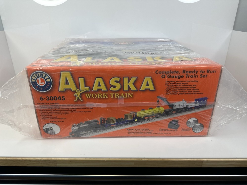 Lionel Trains 6-30045 Alaska Work Train Set HTF
