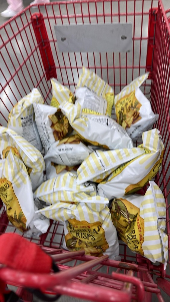 Trader Joe's Cornbread Crisps Priority-2 Pack Sweet & Salty