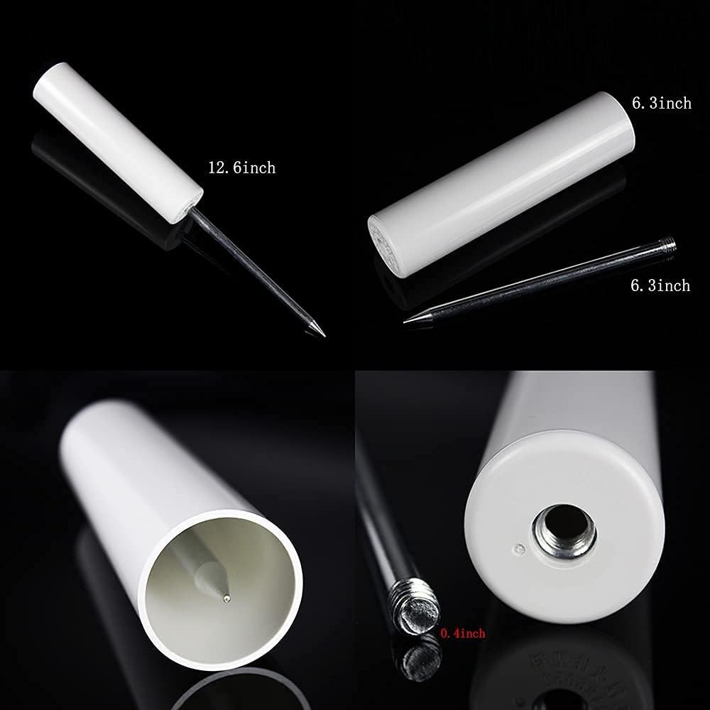 Fishing Rod Holder, 4 Pack Pole Holders Ground, White, White