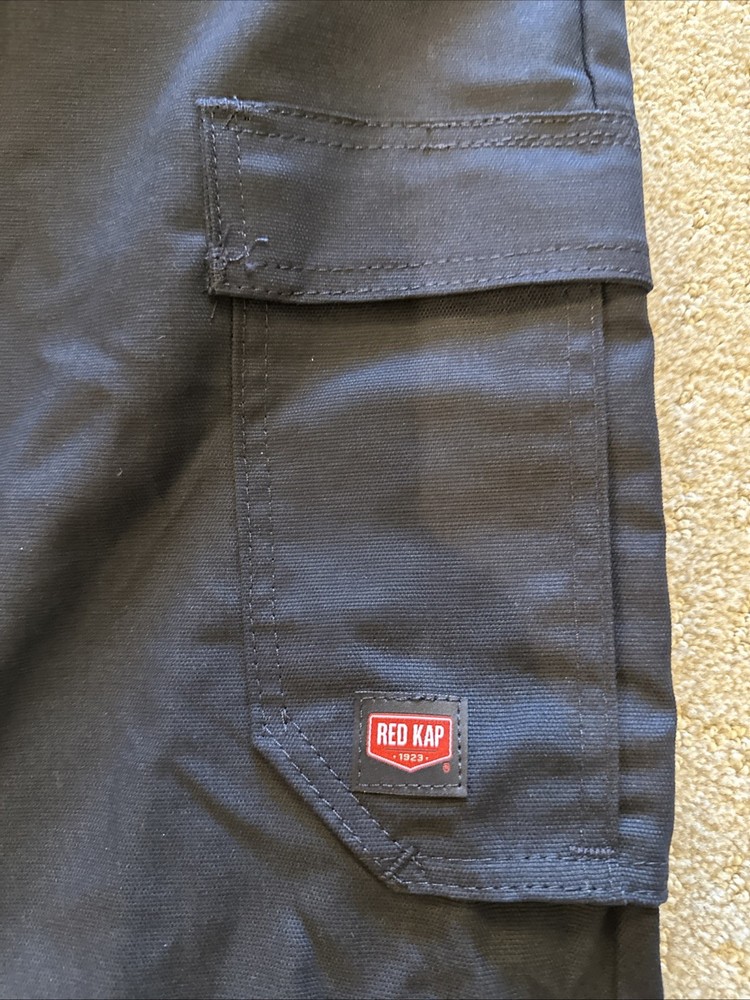 Red Kap Cargo Work Pants PT2ANV3 Size 42x34 Navy