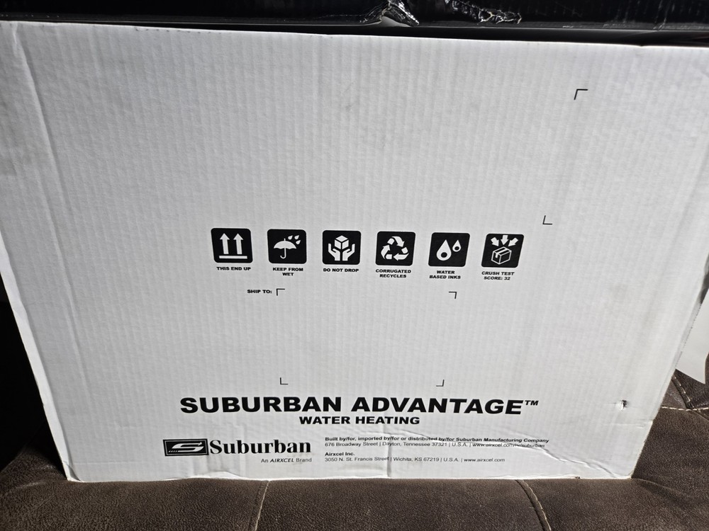 Suburban RV 5581A IW60 Tankless On-Demand Water Heater