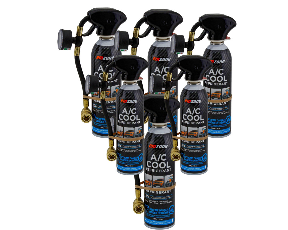12a A/C Cool Refrigerant Easy-Fill w Trigger (45850-6)