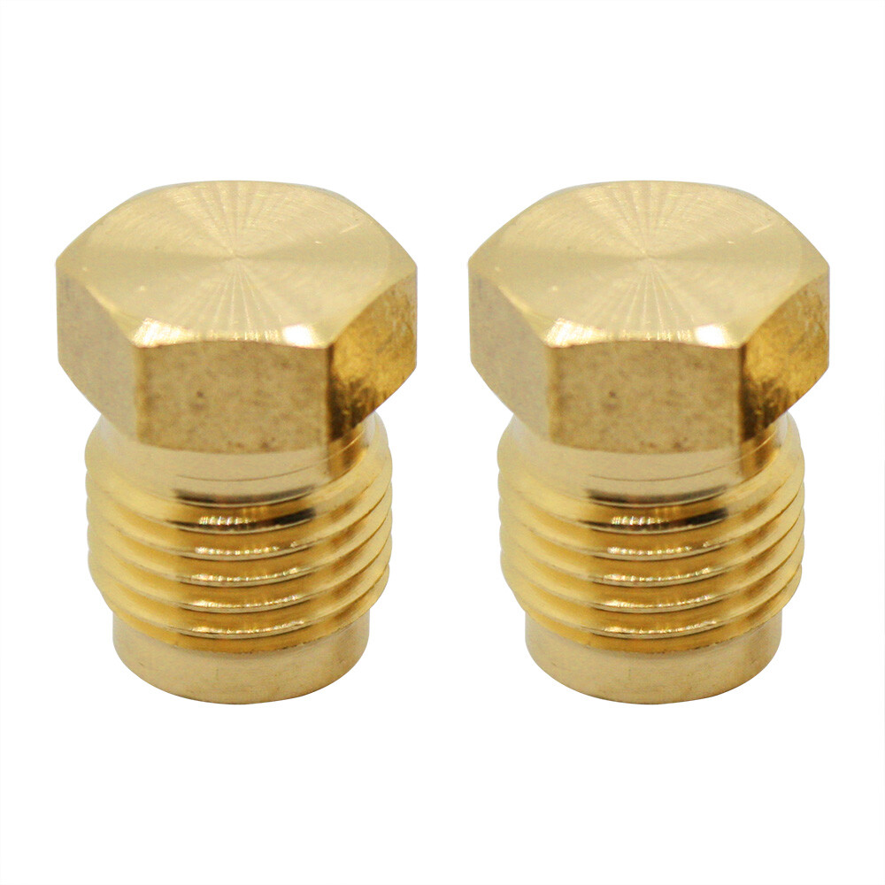 Thrifco 4401301 39 5/16" Brass Flare Plug 2/Pack