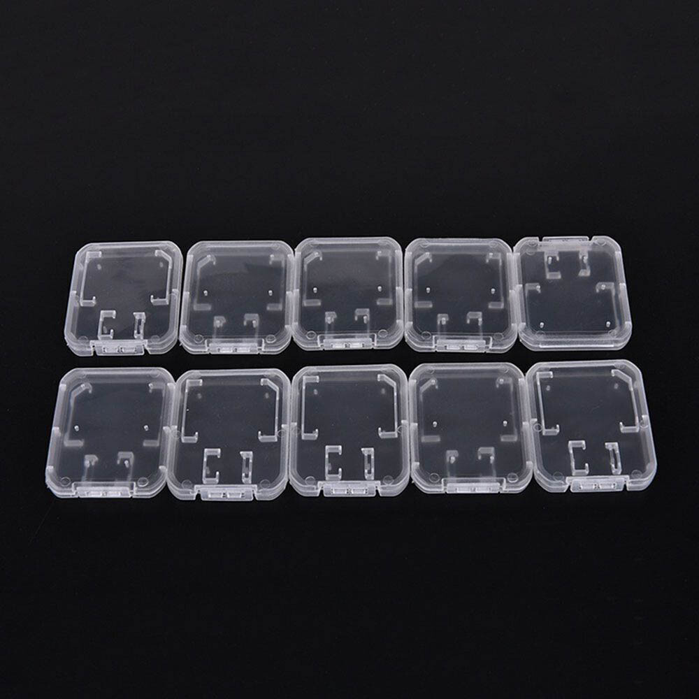 80pcs Case Holder for Micro SD SDHC Memory Card Box Storage Hard Plastic N865