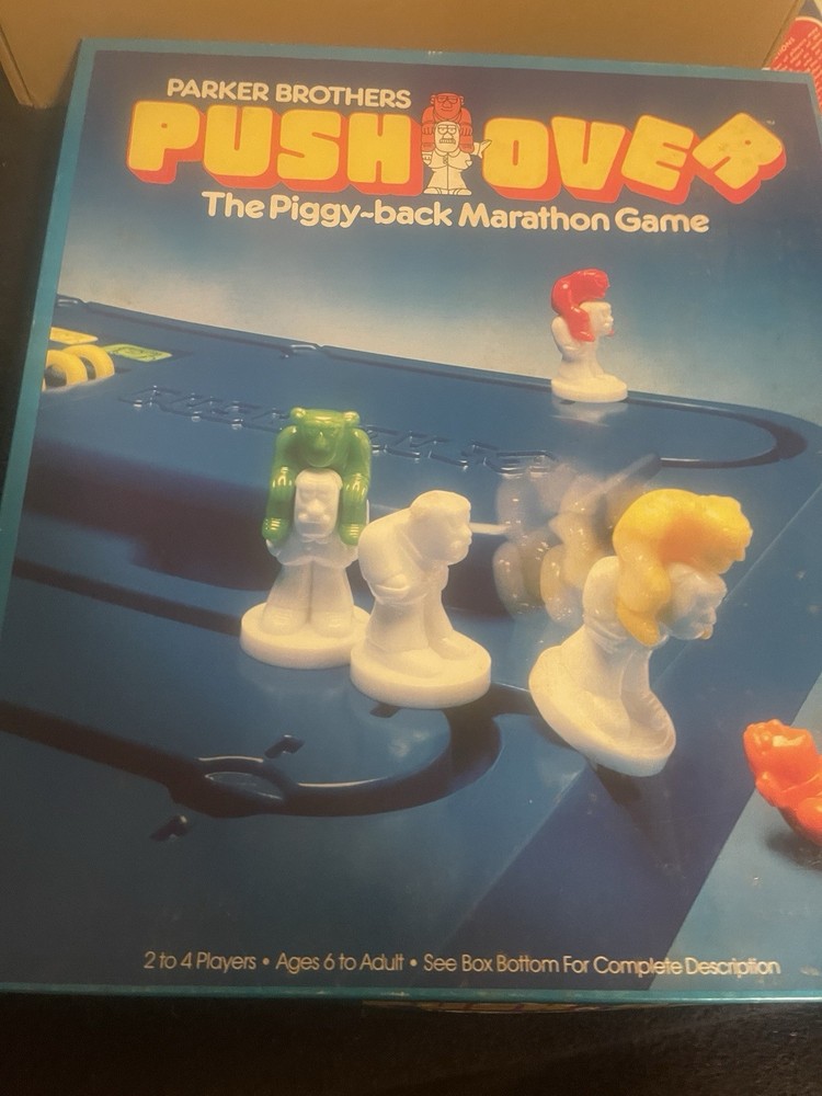 Pushover (1981). A Vintage Board Game From Parker Brothers. Complete.