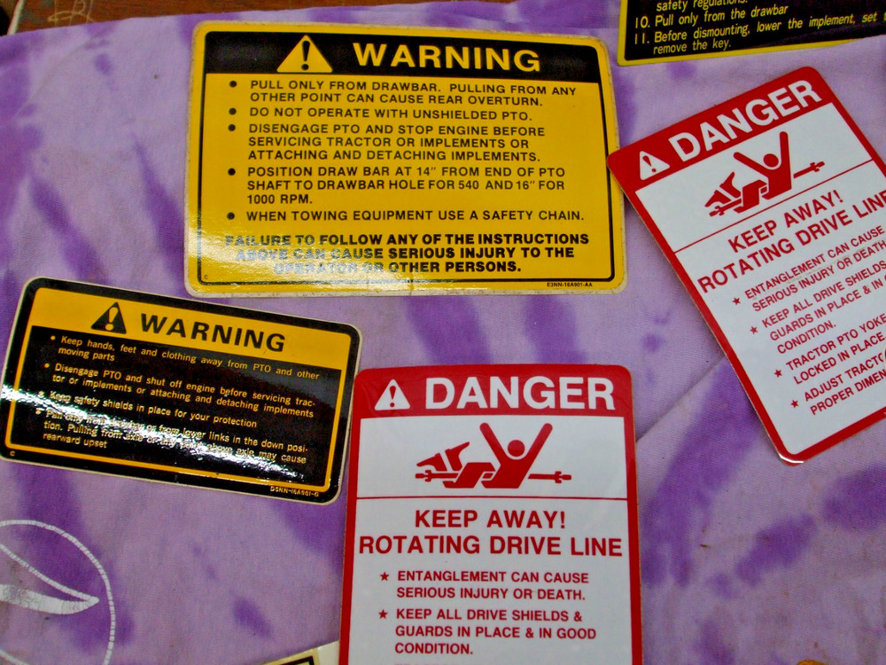 Woods RM59 Mower decal package kit.