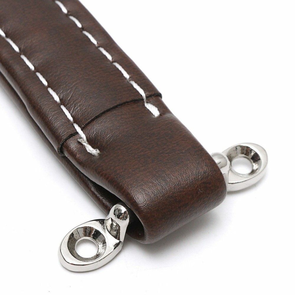 Coffee Leather Style Guitar Amplifier Handle Strap For Fender Amp Instruments aa