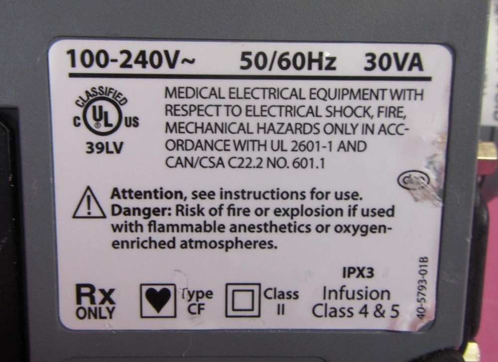 Smiths Medical Medfusion 3500 Version V4.1.5