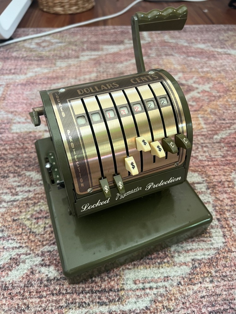 Vintage Paymaster X-550