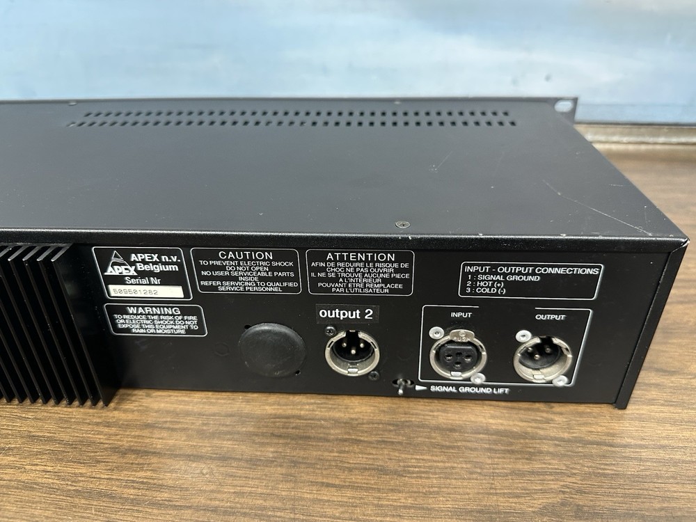 Apex PE 133MKII PARAGRAPHIC EQUALIZER WORKING GREAT