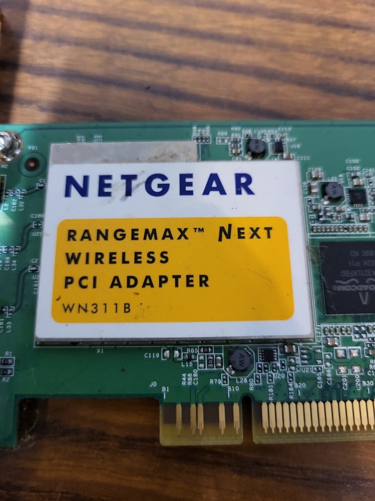 NETGEAR RangeMax Next Wireless PCI Adapter - WN311B