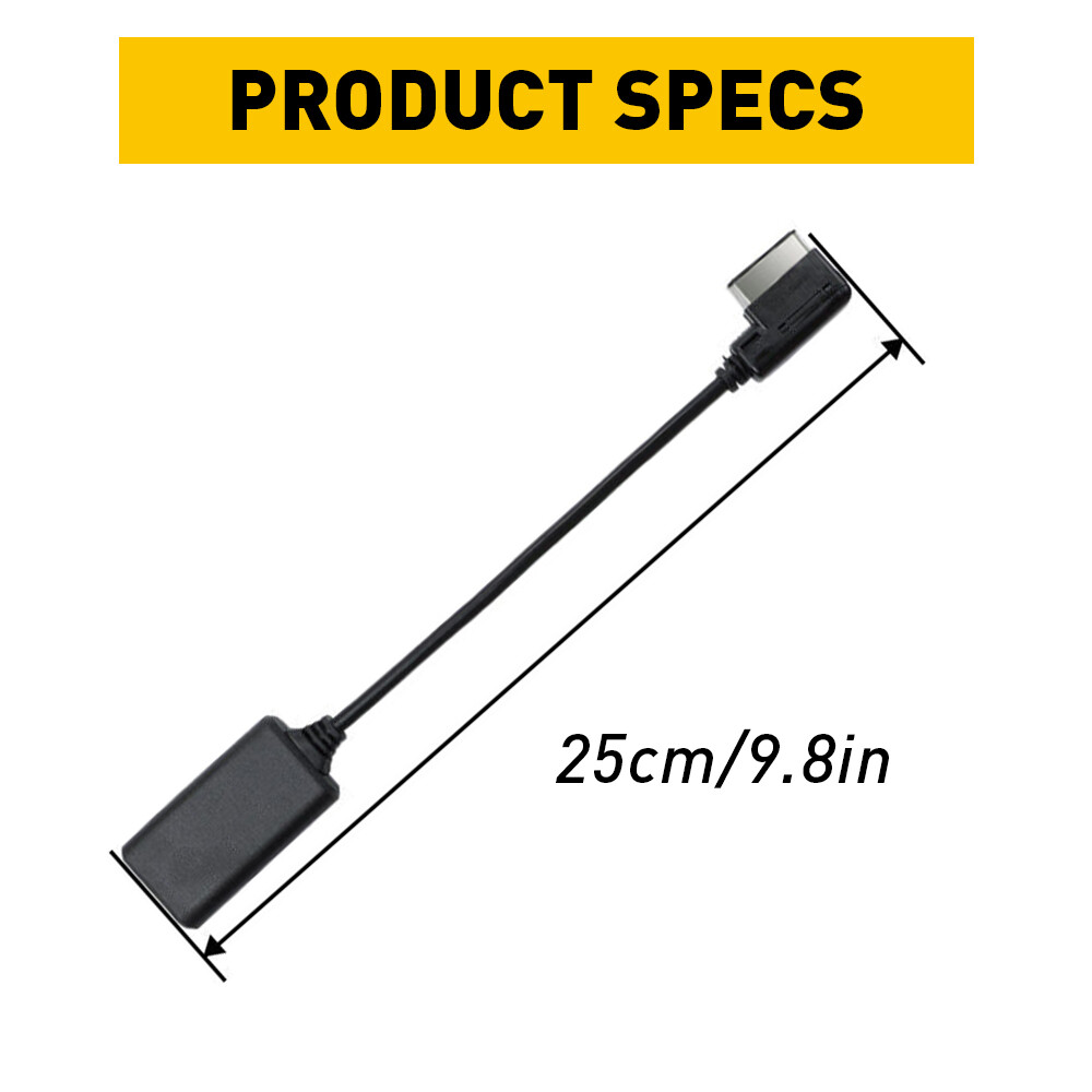 Audio Cable Adapter AMI Bluetooth Music Interface For Audi A3 A4 A5 A6 Q5 Q7 AUX
