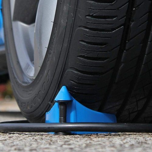 Car Hose Guides (4 Pack Blue) Black
