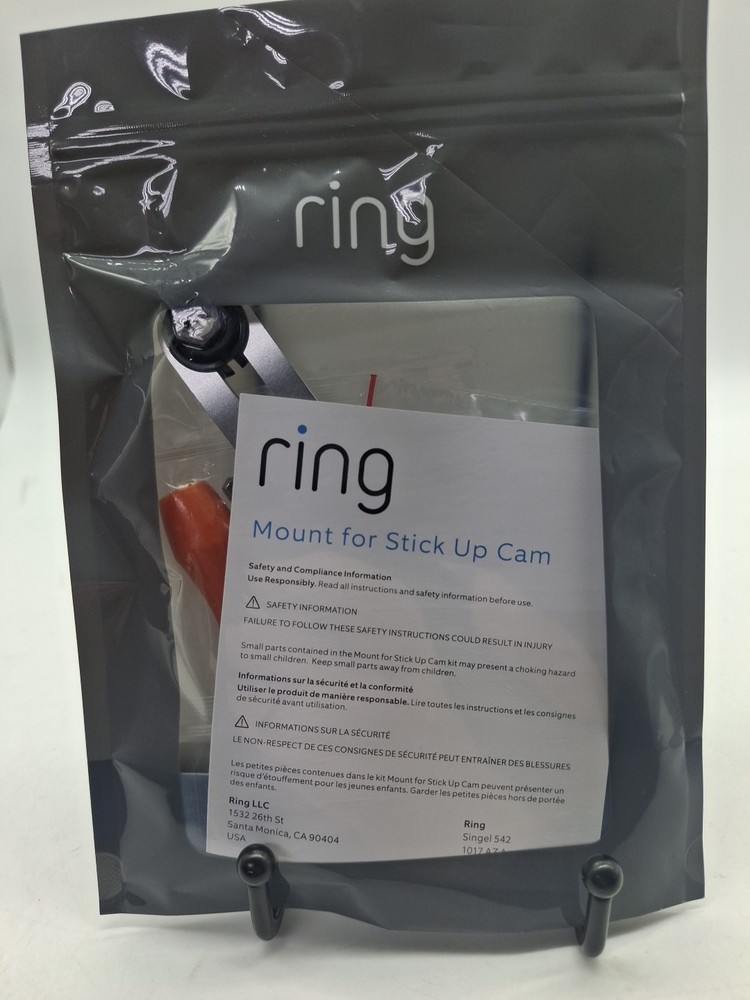 Ring Mount For Stick Up Camera - Black NEW!