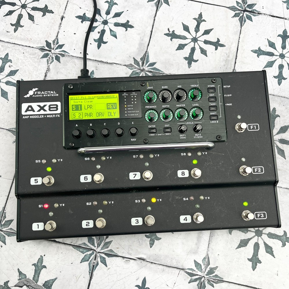 Used Fractal Audio AX8 Amp Modeler and Multi-FX Processor