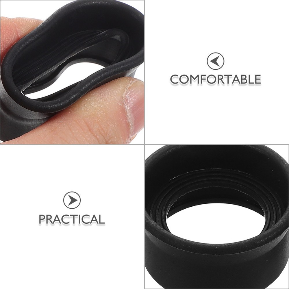 3 Pcs Scope Lens Caps Telescope Eyepiece Protector Microscope Cups