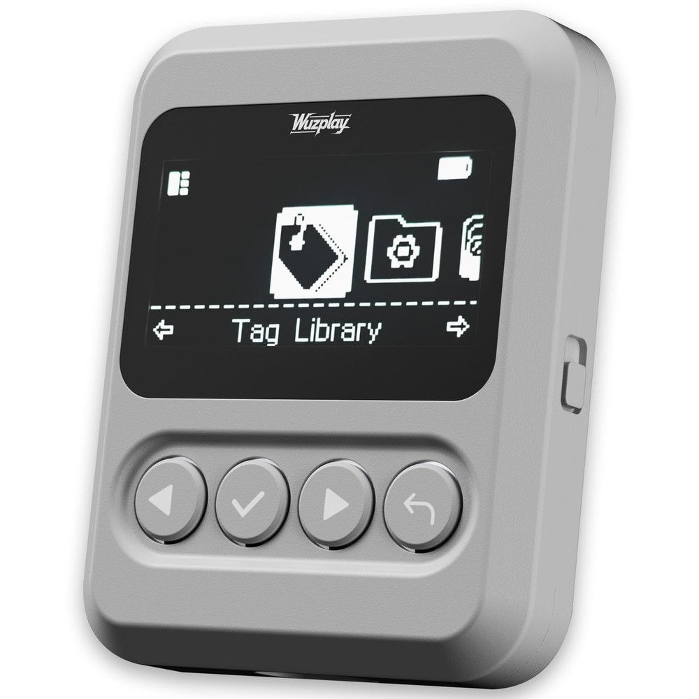 NFC Emulator Compatible with Switch 1 & 2 and NFC Enabled Devices - 1.54”OLED Sc