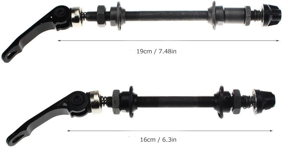 Essential Quick Release Axles for Mountain & BMX Bikes, Iron Construction
