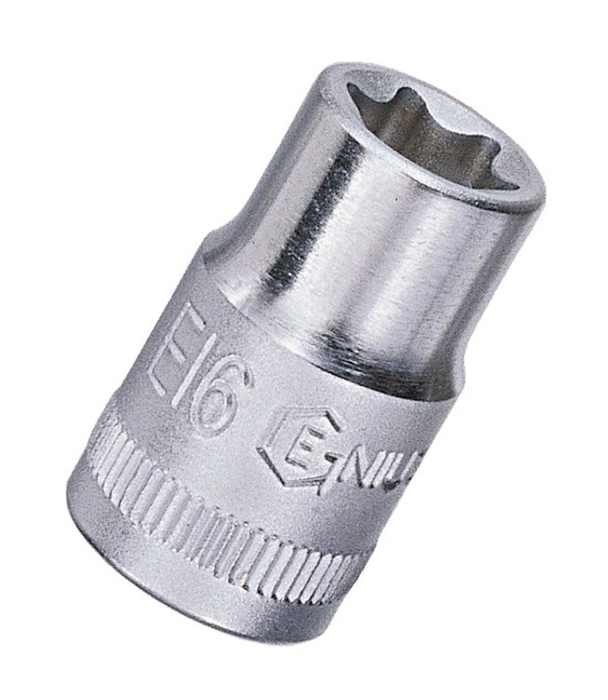 Genius Tools 1/2" Dr. E-18 E-Star Hand Socket - 454518