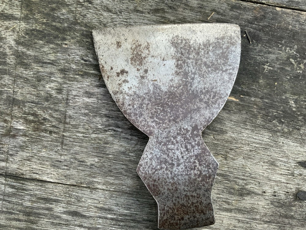 Vintage Large Broad Head Hewing Axe