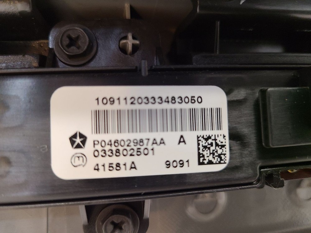 A/C Selector Switch fits 2009 Jeep Liberty manual Grade A