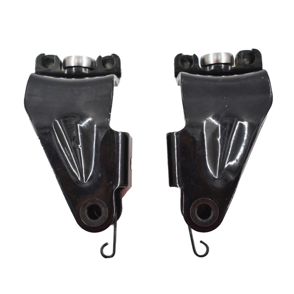 TJHSM 2Pcs Left Right Sliding Door Rollers Hinge Assembly Black Replacement...